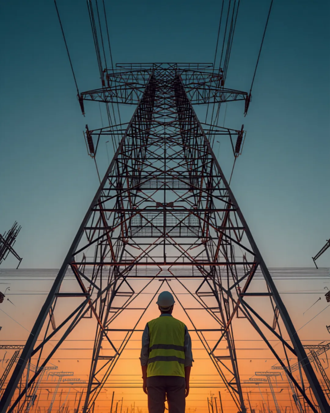 Al Sanabil 380kV substation gantry